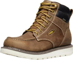 'Keen Utility' Men's 6" Cincinnati EH WP Soft Toe - Belgian / Sandshell -Best Sportswear Store 1023223 F3Q large 1024x1024@2x