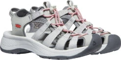 'Keen Outdoor' Women's Astoria West Sandal - Grey / Coral -Best Sportswear Store 1023589 PLA large 1024x1024@2x