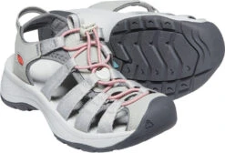 'Keen Outdoor' Women's Astoria West Sandal - Grey / Coral -Best Sportswear Store 1023589 PPS large 1024x1024@2x