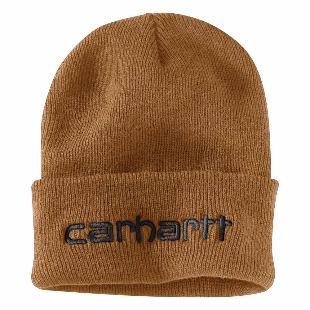 'Carhartt' Men's Insulated Cuffed Beanie - Carhartt Brown 3 'Carhartt' Men's Insulated Cuffed Beanie - Carhartt Brown