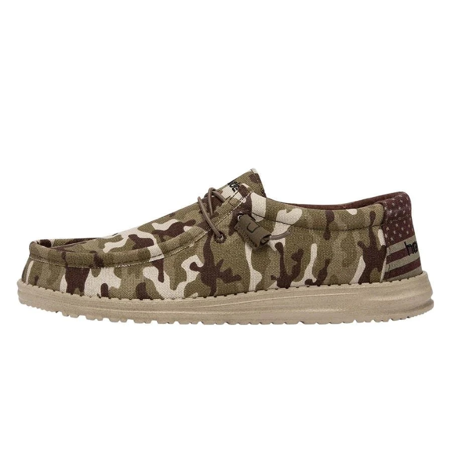 'Hey Dude' Men's Wally - Camo Flag 8 'Hey Dude' Men's Wally - Camo Flag - Image 6