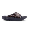 'OOFOS' Women's OOahh Slide Limited Edition - Black / Leopard -Best Sportswear Store 1103BLKLEOPRD 1 1024x1024@2x