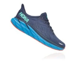'Hoka' Men's Clifton 8 - Outer Space / Vallarta Blue -Best Sportswear Store 1119393 OSVB 2 1024x1024@2x
