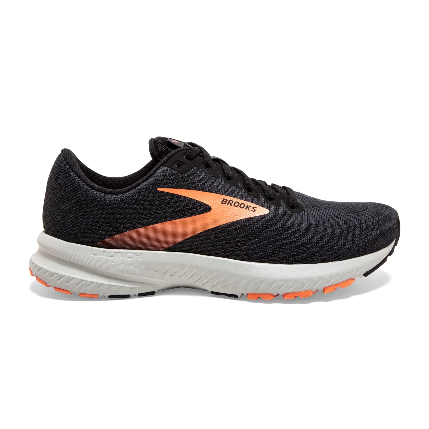 'Brooks' Women's Launch 7 - Black / Cantaloupe 2 'Brooks' Women's Launch 7 - Black / Cantaloupe