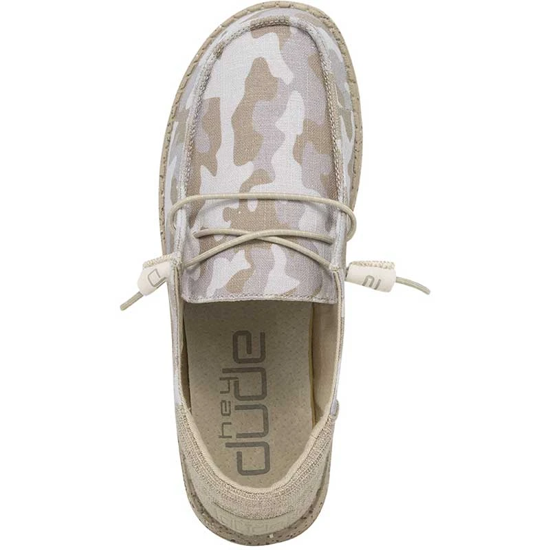 'Hey Dude' Women Wendy Funk - Camo Linen Tide 6 'Hey Dude' Women Wendy Funk - Camo Linen Tide - Image 4