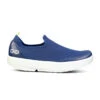 'OOFOS' Women's OOmg EeZee Low Shoe - White / Navy -Best Sportswear Store 5072WHTNVY shot1 1024x1024@2x