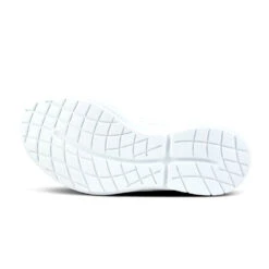 'OOFOS' Women's OOmg EeZee Low Shoe - White / Navy -Best Sportswear Store 5072WHTNVY shot7 1024x1024@2x