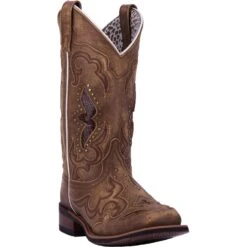 'Laredo' Women's 11" Spellbound Western Square Toe - Tan -Best Sportswear Store 5661 1 1500x.progressive baf0d827 c158 46e6 970d cd9ed3d17251 1024x1024@2x