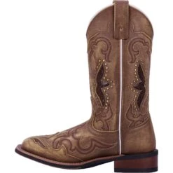'Laredo' Women's 11" Spellbound Western Square Toe - Tan -Best Sportswear Store 5661 3 1500x.progressive ebb953a3 01bd 41a2 93a2 85203444f4bf 1024x1024@2x