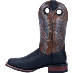 'Dan Post' Men's 11" Deuce Western Wide Square Toe - Black / Brown -Best Sportswear Store DP4558 3 1024x1024@2x