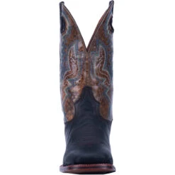 'Dan Post' Men's 11" Deuce Western Wide Square Toe - Black / Brown -Best Sportswear Store DP4558 5 1024x1024@2x