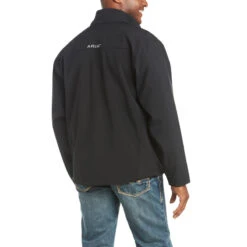 'Ariat' Men's Vernon 2.0 Softshell Jacket - Black -Best Sportswear Store F18 MNS WEST 10023329 back 1024x1024@2x