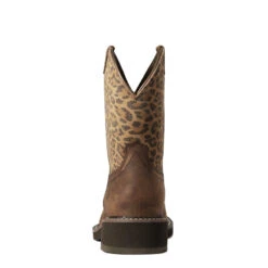 'Ariat' Women's Fatbaby Heritage - Distressed Brown / Leopard -Best Sportswear Store F21 WMS WEST 10035861 heel 1024x1024@2x