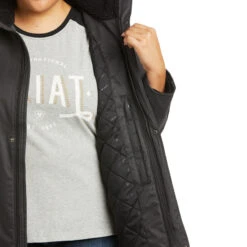 'Ariat' Women's R.E.A.L. Grizzly Insulated Concealed Carry Jacket - Phantom -Best Sportswear Store F21 WMS WEST 10037470 detail03 plus 1024x1024@2x