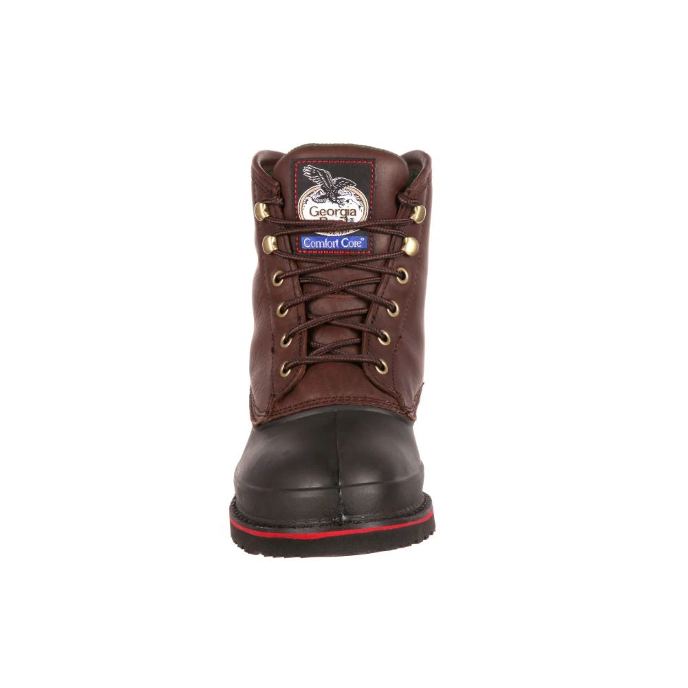 'Georgia Boot' Men's 6" Muddog EH WP Steel Toe - Dark Chocolate 4 'Georgia Boot' Men's 6" Muddog EH WP Steel Toe - Dark Chocolate - Image 2