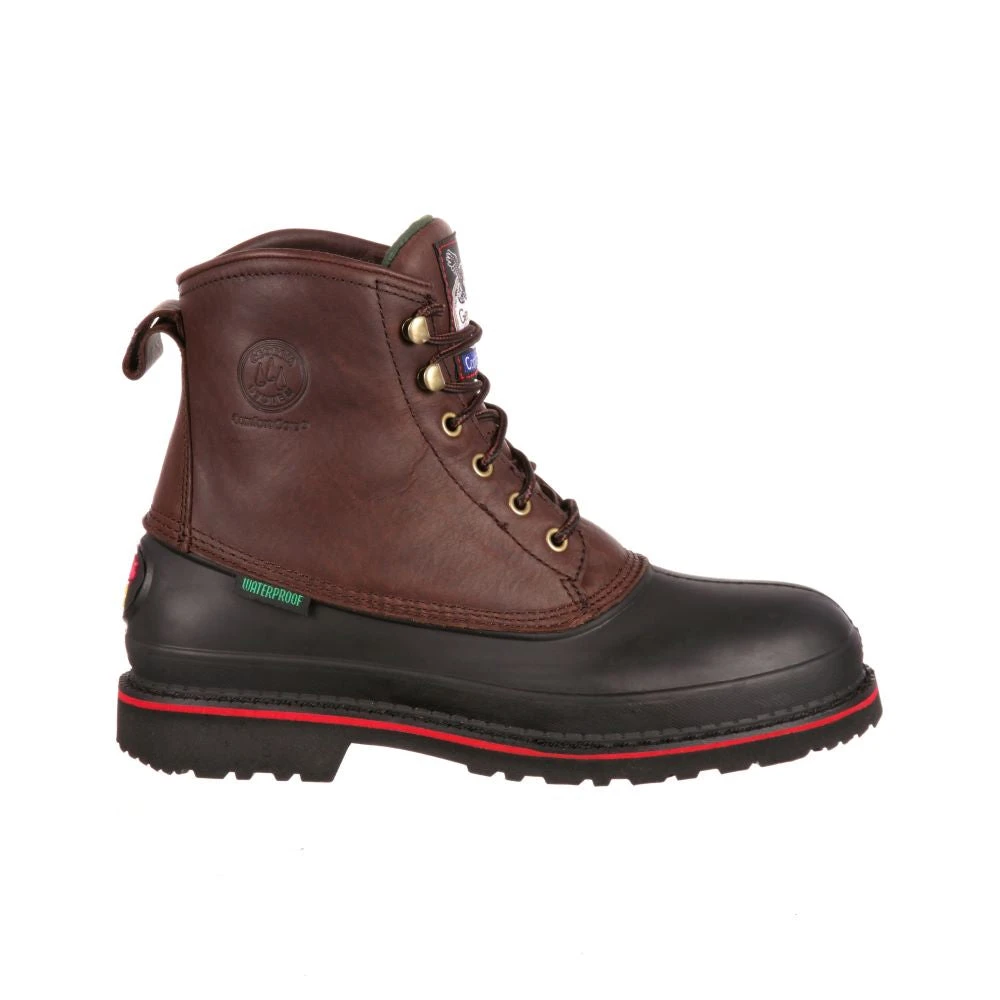 'Georgia Boot' Men's 6" Muddog EH WP Steel Toe - Dark Chocolate 3 'Georgia Boot' Men's 6" Muddog EH WP Steel Toe - Dark Chocolate