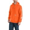 'Carhartt' Men's Midweight Logo Hoodie - Brite Orange -Best Sportswear Store K288 BOG MF22 b 1024x1024@2x