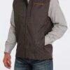 'Cinch' Men's Bonded Vest - Brown -Best Sportswear Store MWV1515013 2 1024x1024@2x