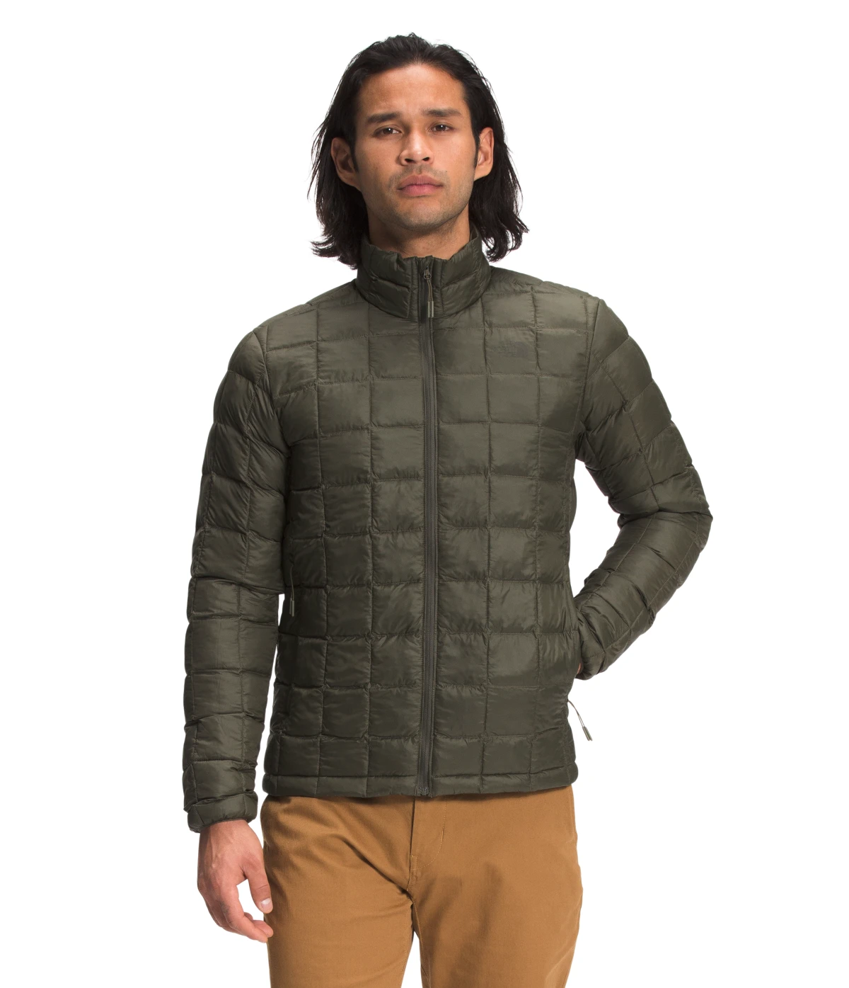 'The North Face' Men's Thermoball Eco Jacket - New Taupe Green 3 'The North Face' Men's Thermoball Eco Jacket - New Taupe Green