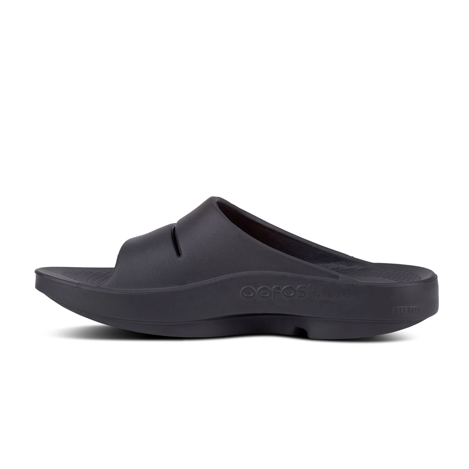 'OOFOS' Unisex OOahh Slide Sandal - Black 5 'OOFOS' Unisex OOahh Slide Sandal - Black - Image 3
