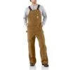 'Carhartt' Men's Unlined Duck Zip To Thigh Bib Overall - Carhartt Brown 2 'Carhartt' Men's Unlined Duck Zip To Thigh Bib Overall - Carhartt Brown -Best Sportswear Store R37BRN MF18 1024x1024@2x