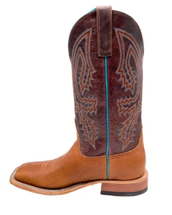 'Anderson Bean' Men's 13" Western Square Toe - Tobacco Yeti / Brass Explosion -Best Sportswear Store S11062 1024x1024@2x