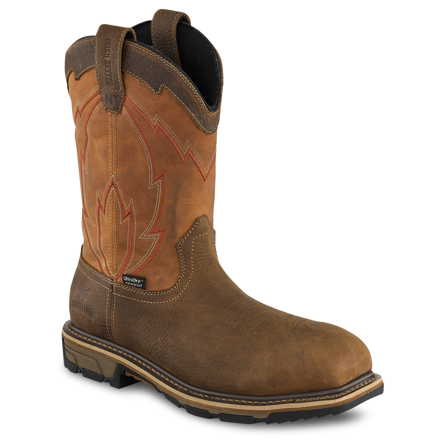 'Irish Setter' Men's 11" Marshall EH WP Safety Toe - Tan / Brown 3 'Irish Setter' Men's 11" Marshall EH WP Safety Toe - Tan / Brown