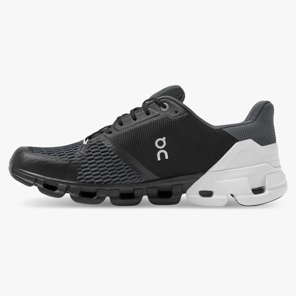 'On Running' Men's Cloudflyer - Black / White (Wide) 7 'On Running' Men's Cloudflyer - Black / White (Wide) - Image 5